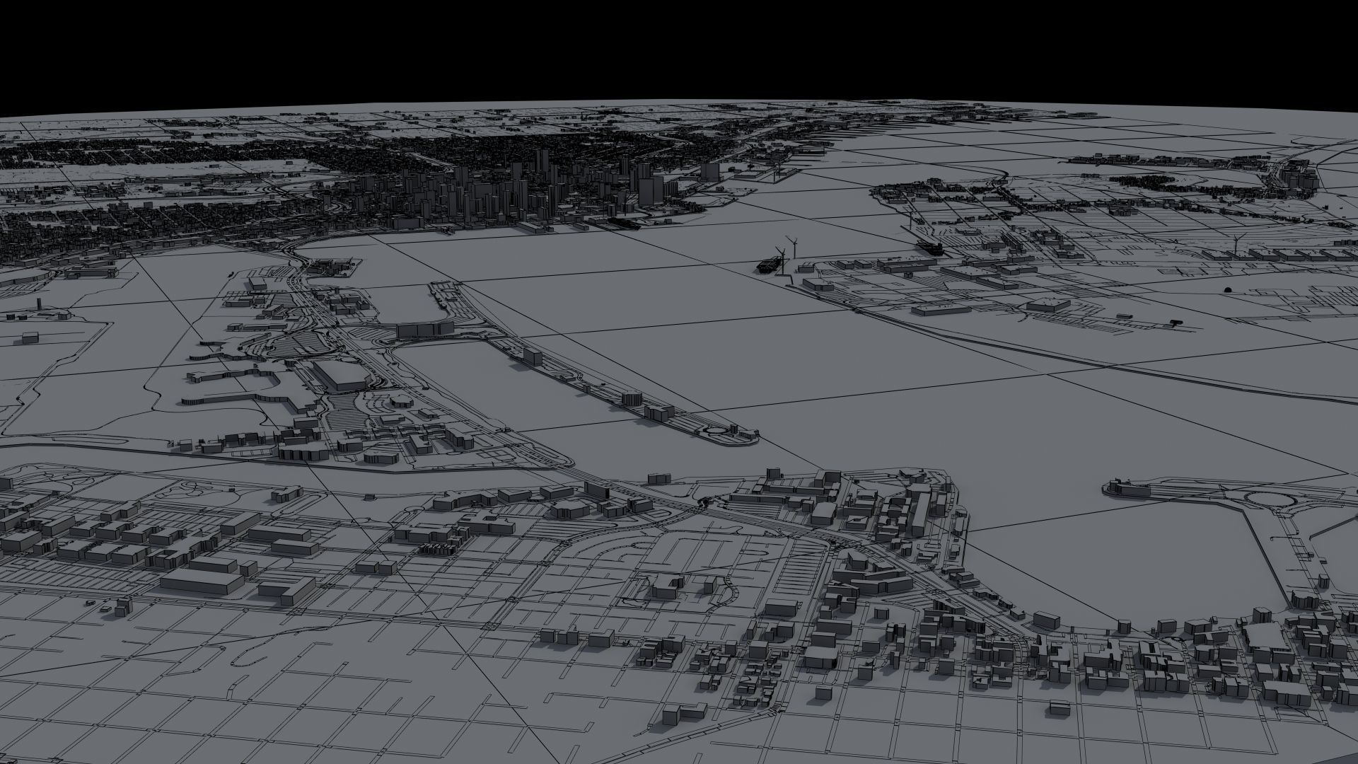 Military Naval Base Low-poly 3D model_54