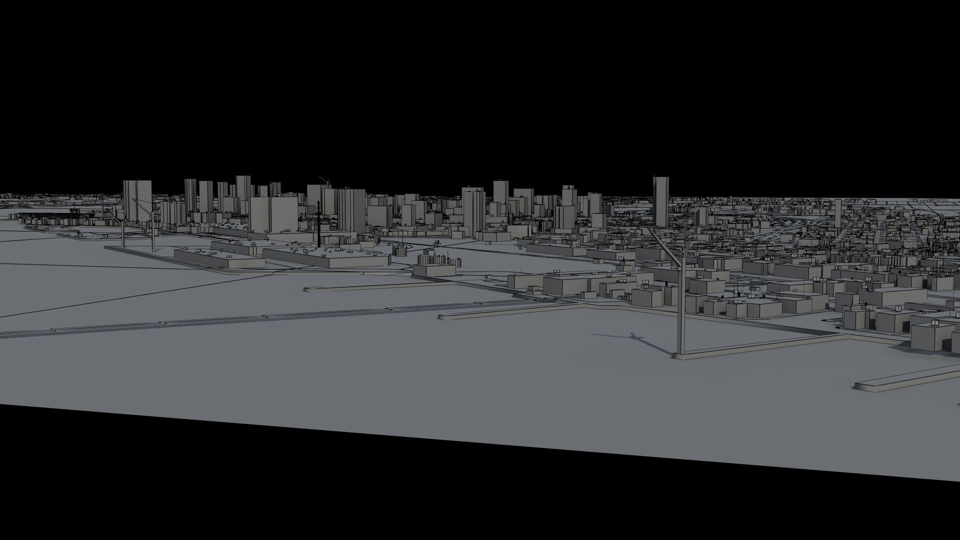 Military Naval Base Low-poly 3D model_33