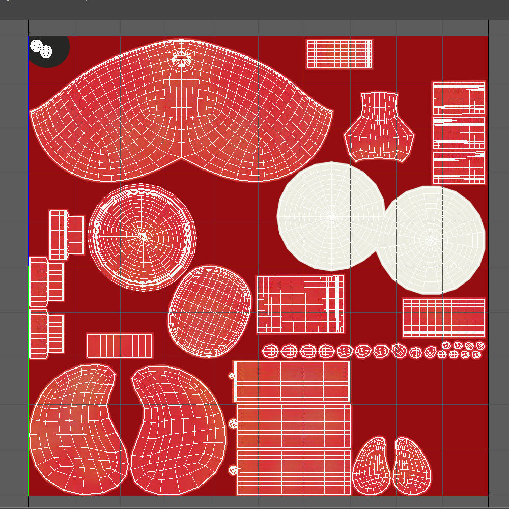 Crab cartoon 3D model_19