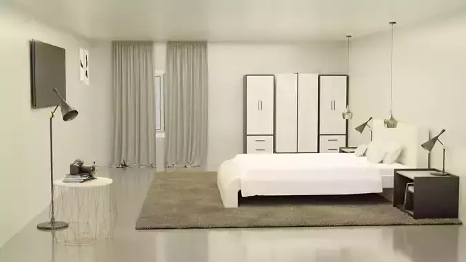 NeoClassical Bedroom