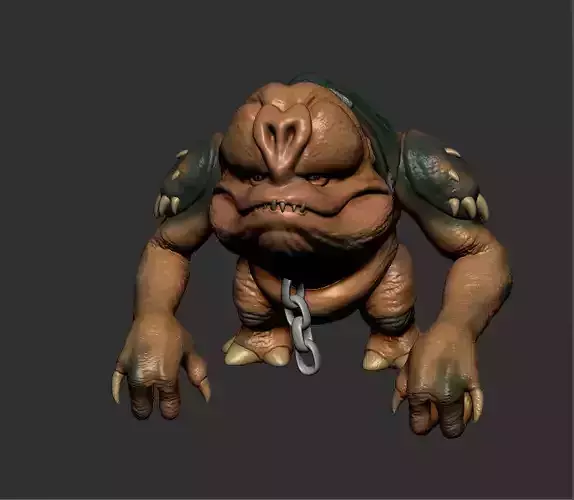 Mouci monster with claws