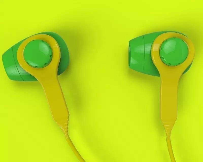 Funny Ear Buds Free 3D model