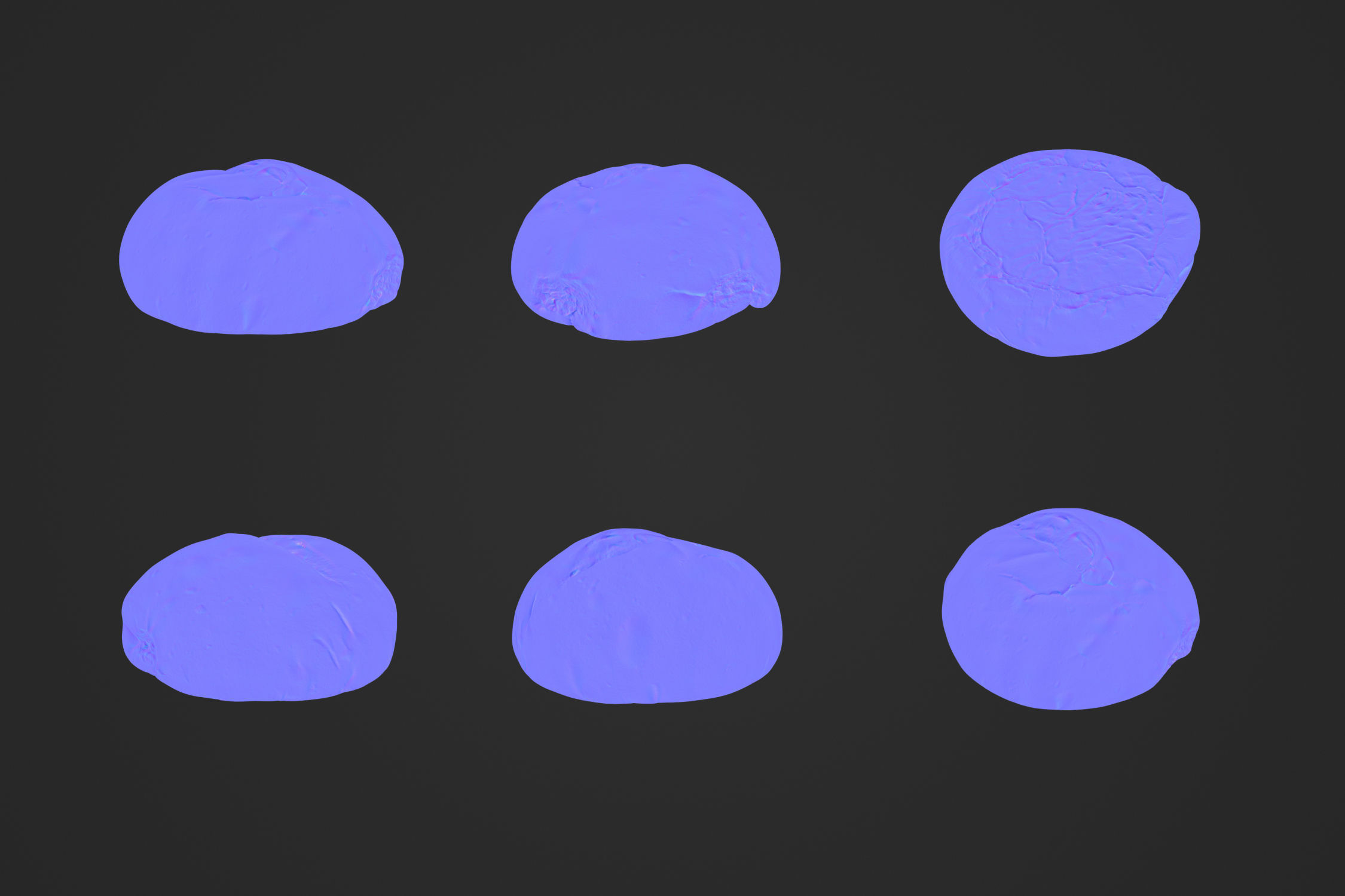 Brioche Bun 2 - 3D Scan 3D model_2