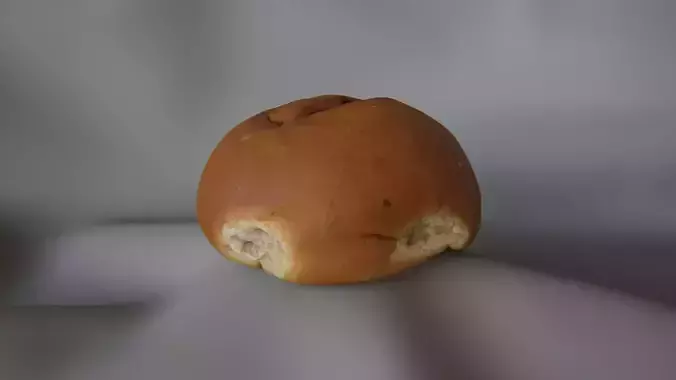 Brioche Bun 2 - 3D Scan