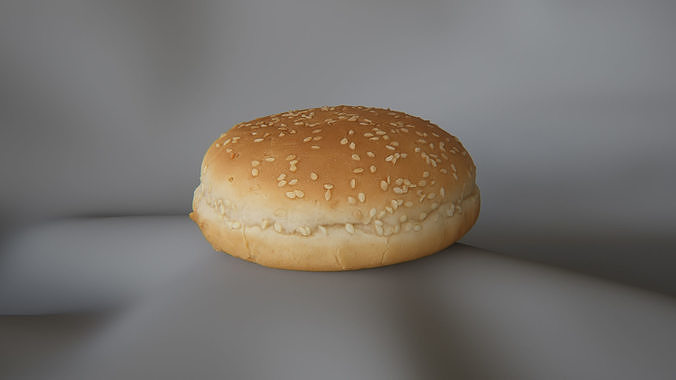 Burger Bun 1 - 3D Scan 3D model