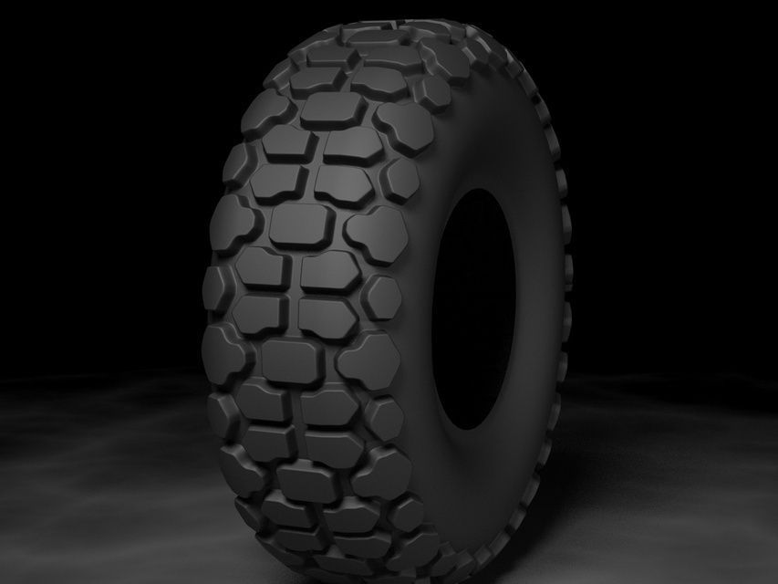 Tyre Tire Free 3D model_1