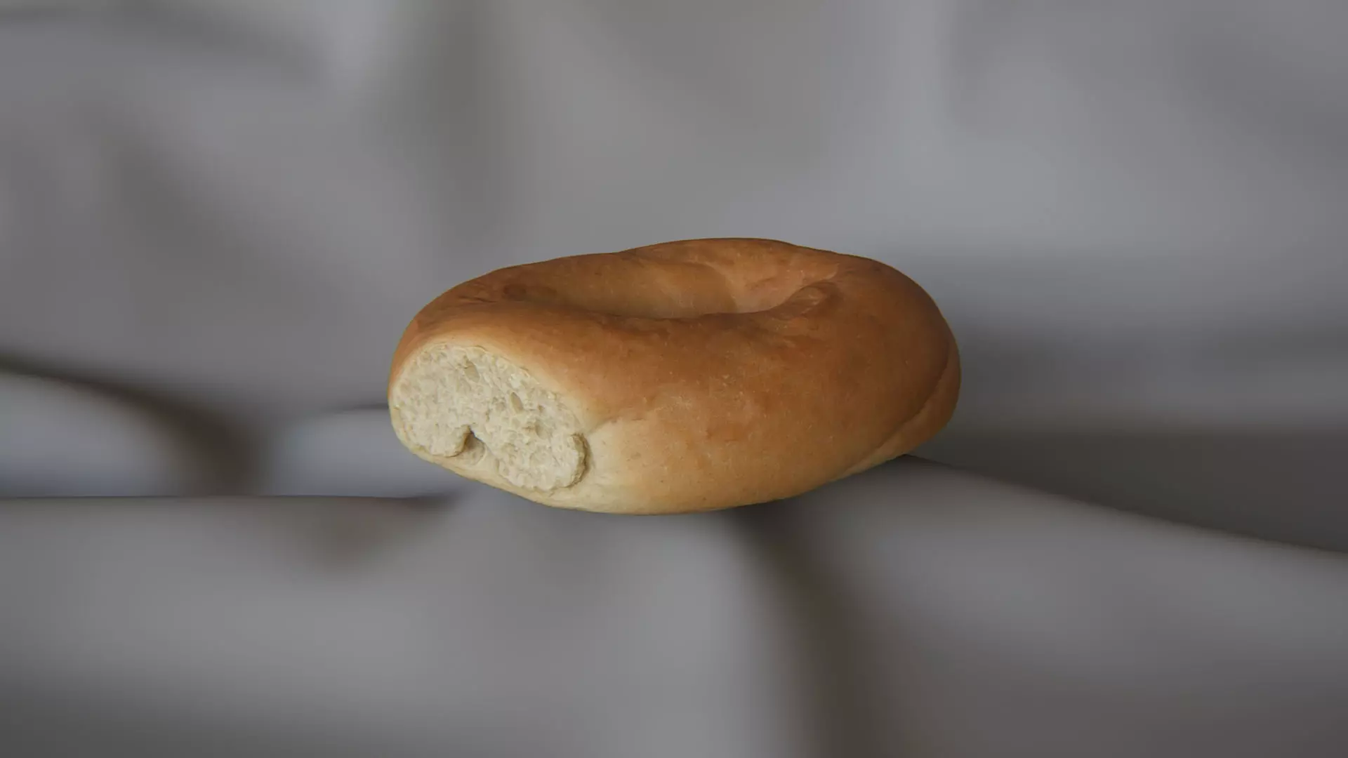 Plain Bagel 1 - 3D Scan 3D model