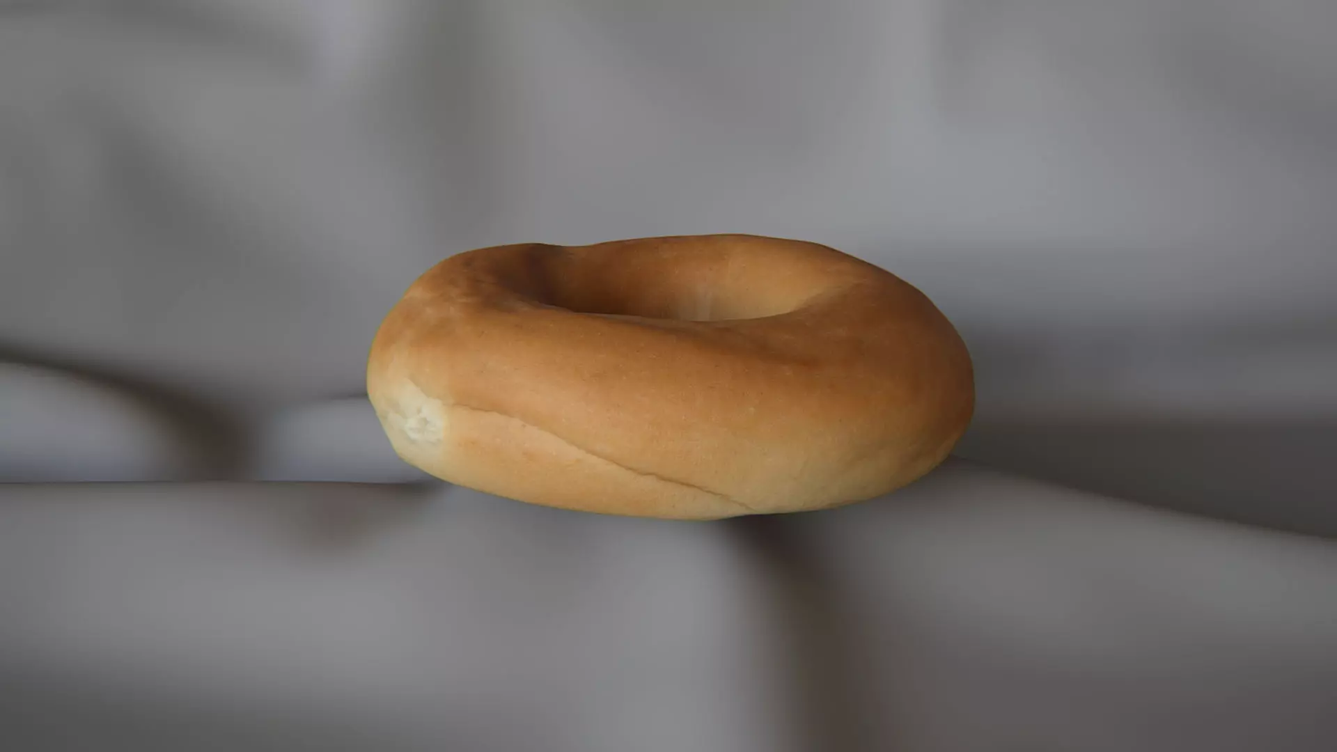 Plain Bagel 2 - 3D Scan 3D model_0