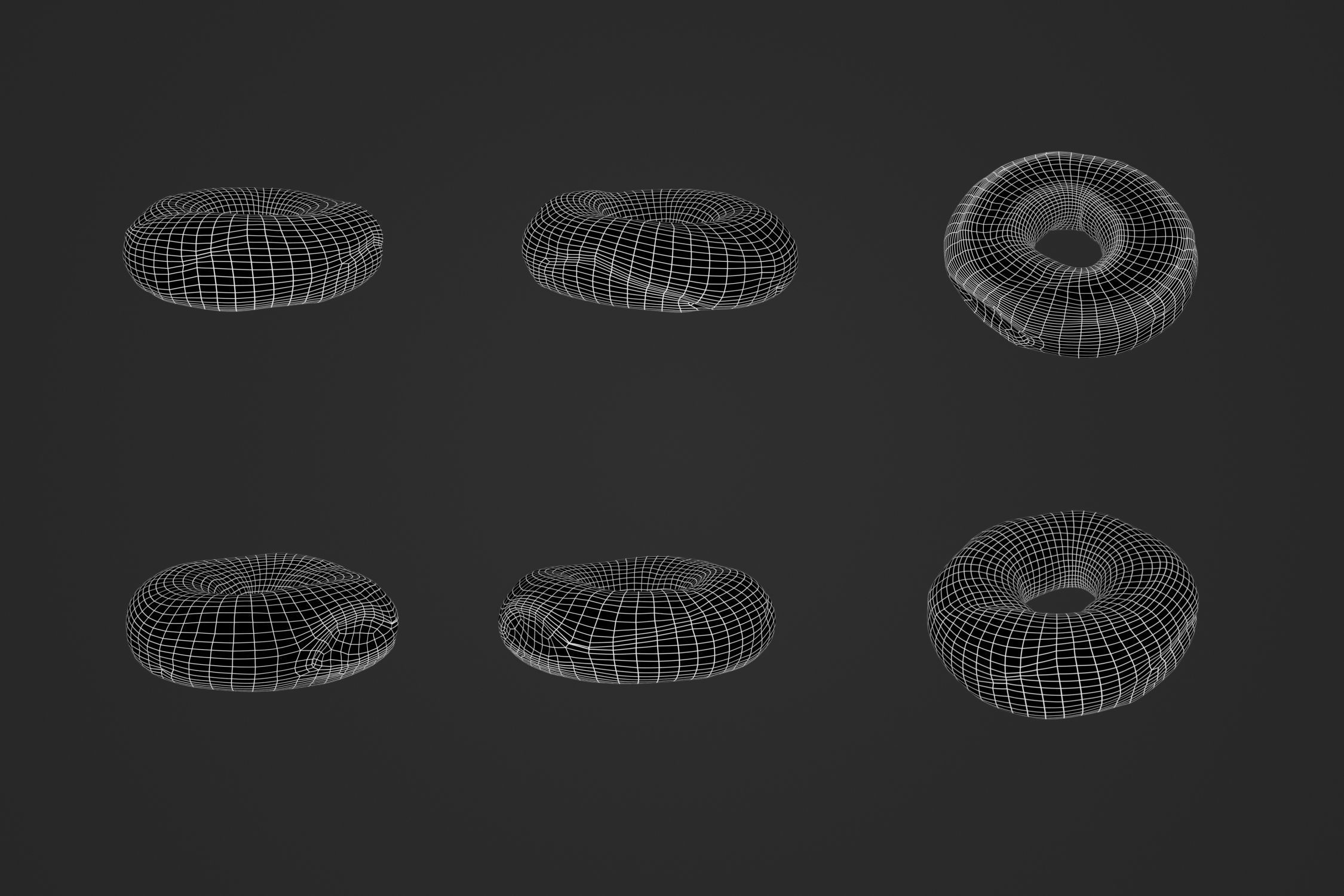 Plain Bagel 2 - 3D Scan 3D model_4