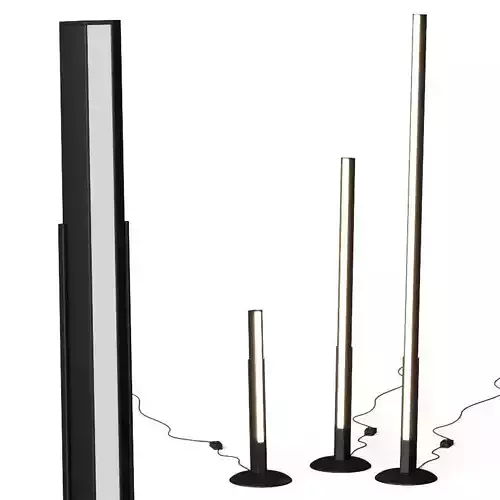 Zafferano Lampes a Porter Pencil Floor Tables