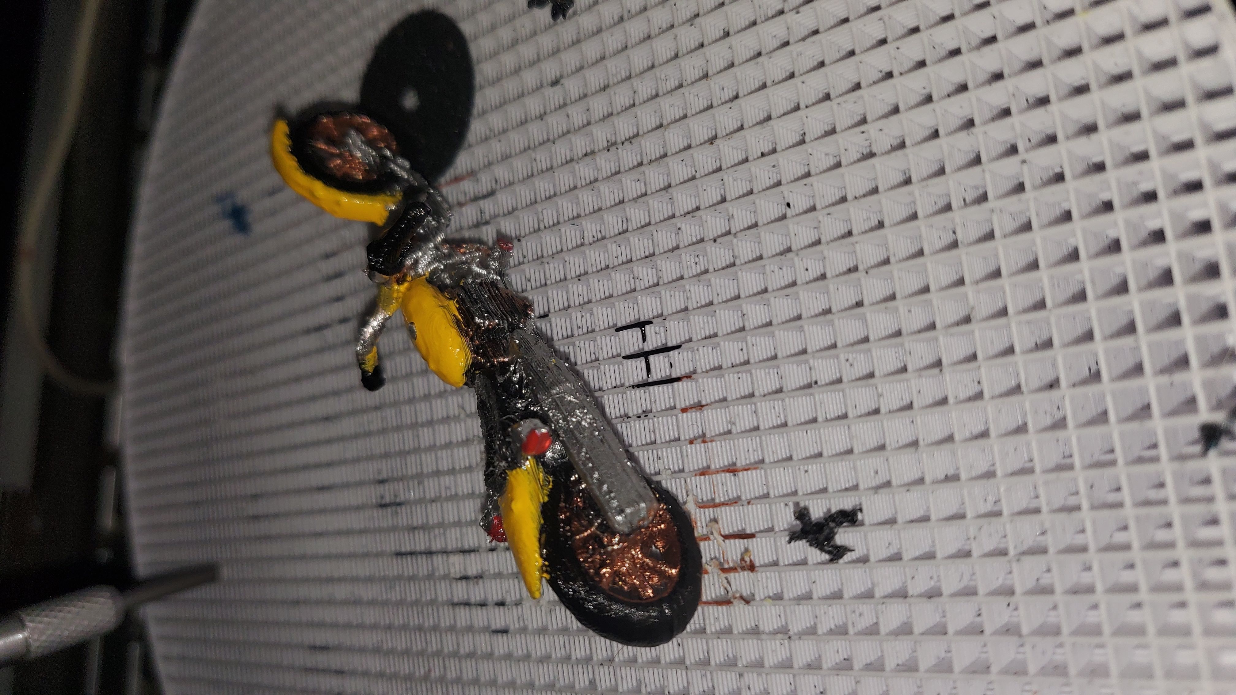 motor bike hot wheels  3D print model_9