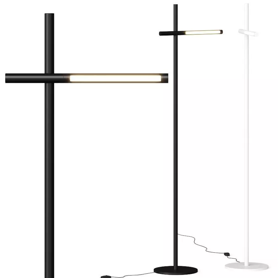 De Padova Twig Floor Lamps 3D model_0