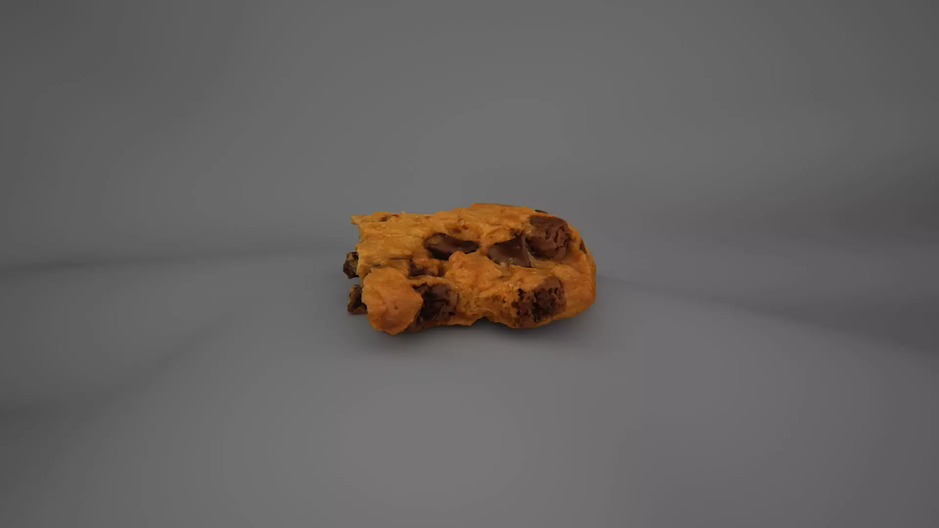 Cookie 1 - Bite 2 - 3D Scan 3D model_0
