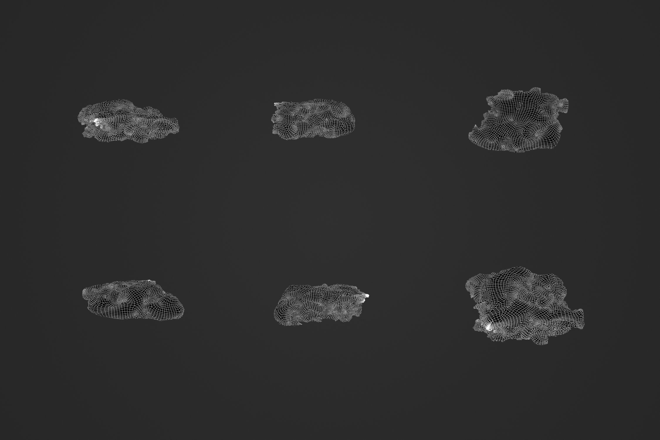 Cookie 1 - Bite 2 - 3D Scan 3D model_4