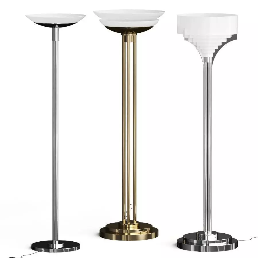 Jean Perzel Noi Set Floor Tables 3D model_0