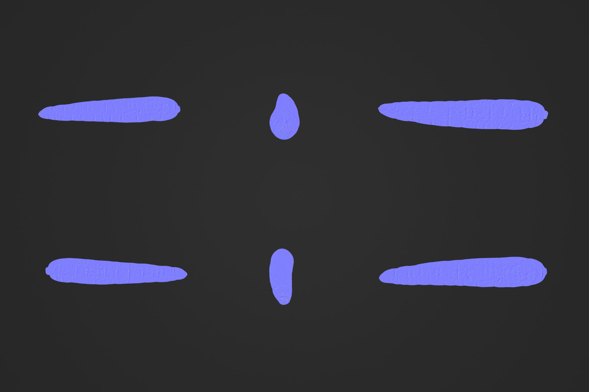 Carrot 2 - 3D Scan 3D model_2