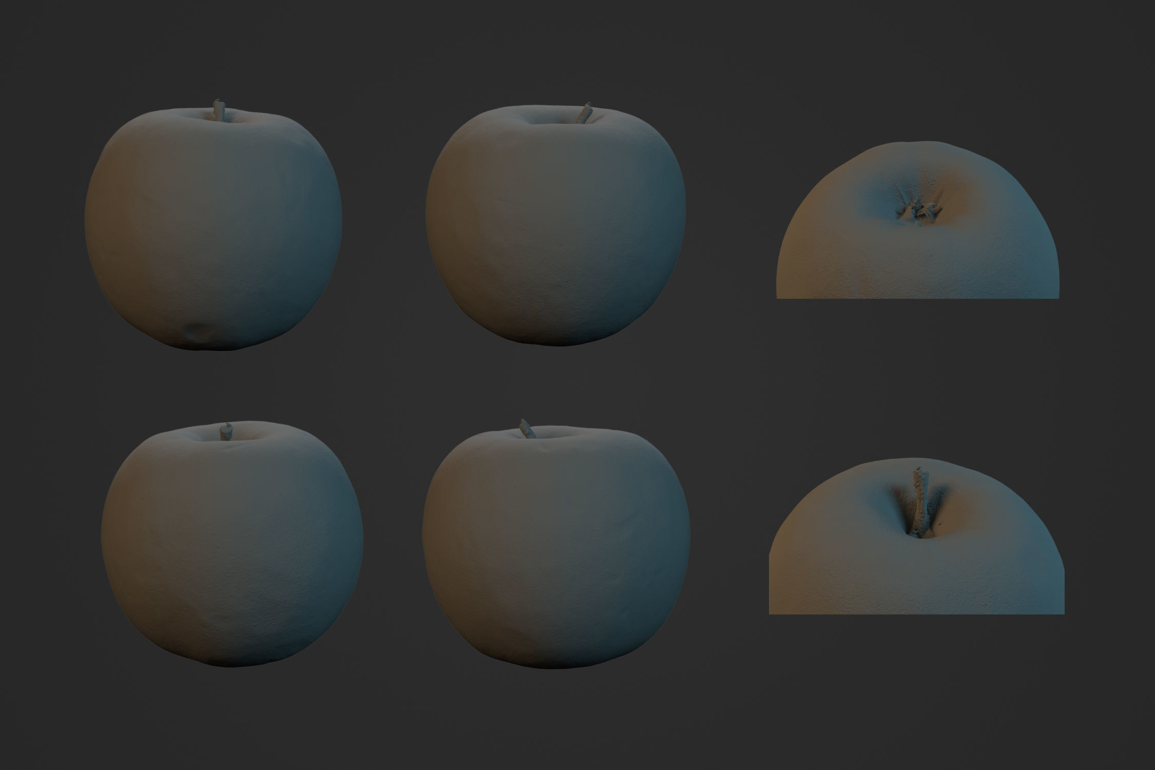 Apple 1 - 3D Scan 3D model_3