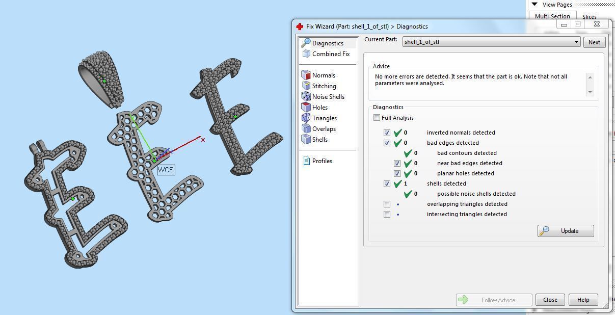 CURVED LETTER E 3D print model_10
