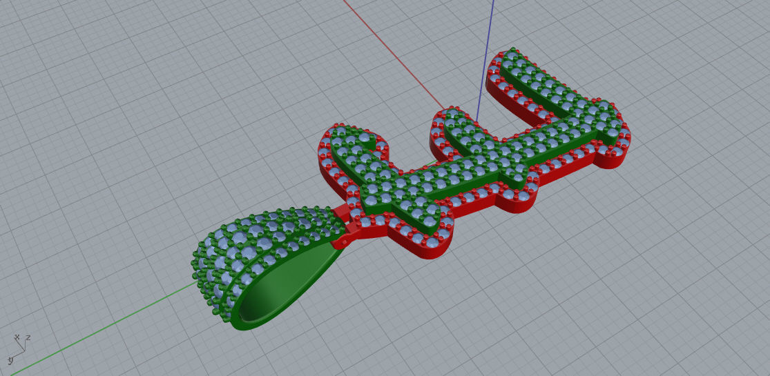 CURVED LETTER E 3D print model_4