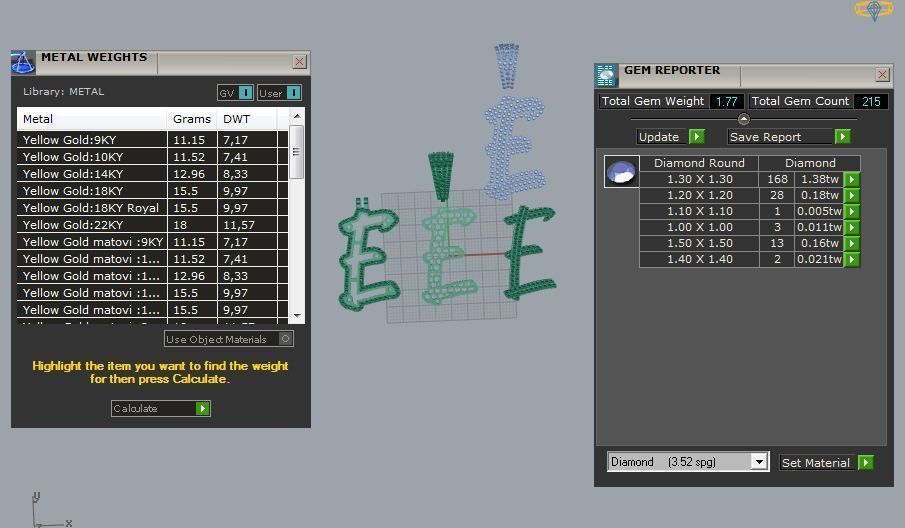 CURVED LETTER E 3D print model_2