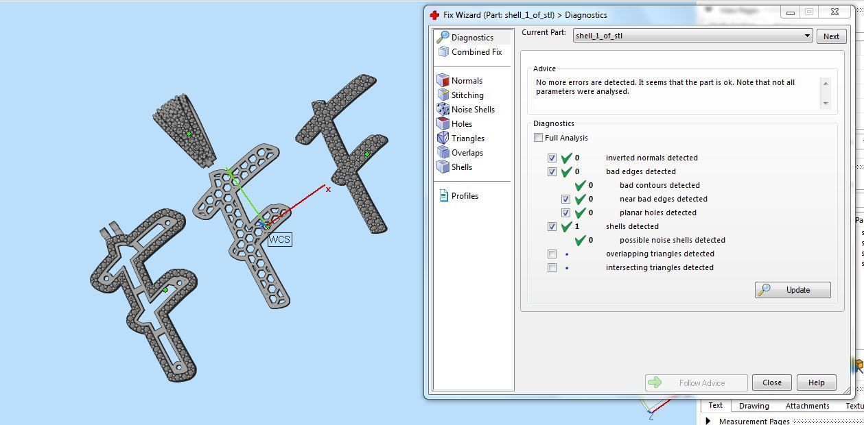 CURVED LETTER F 3D print model_10