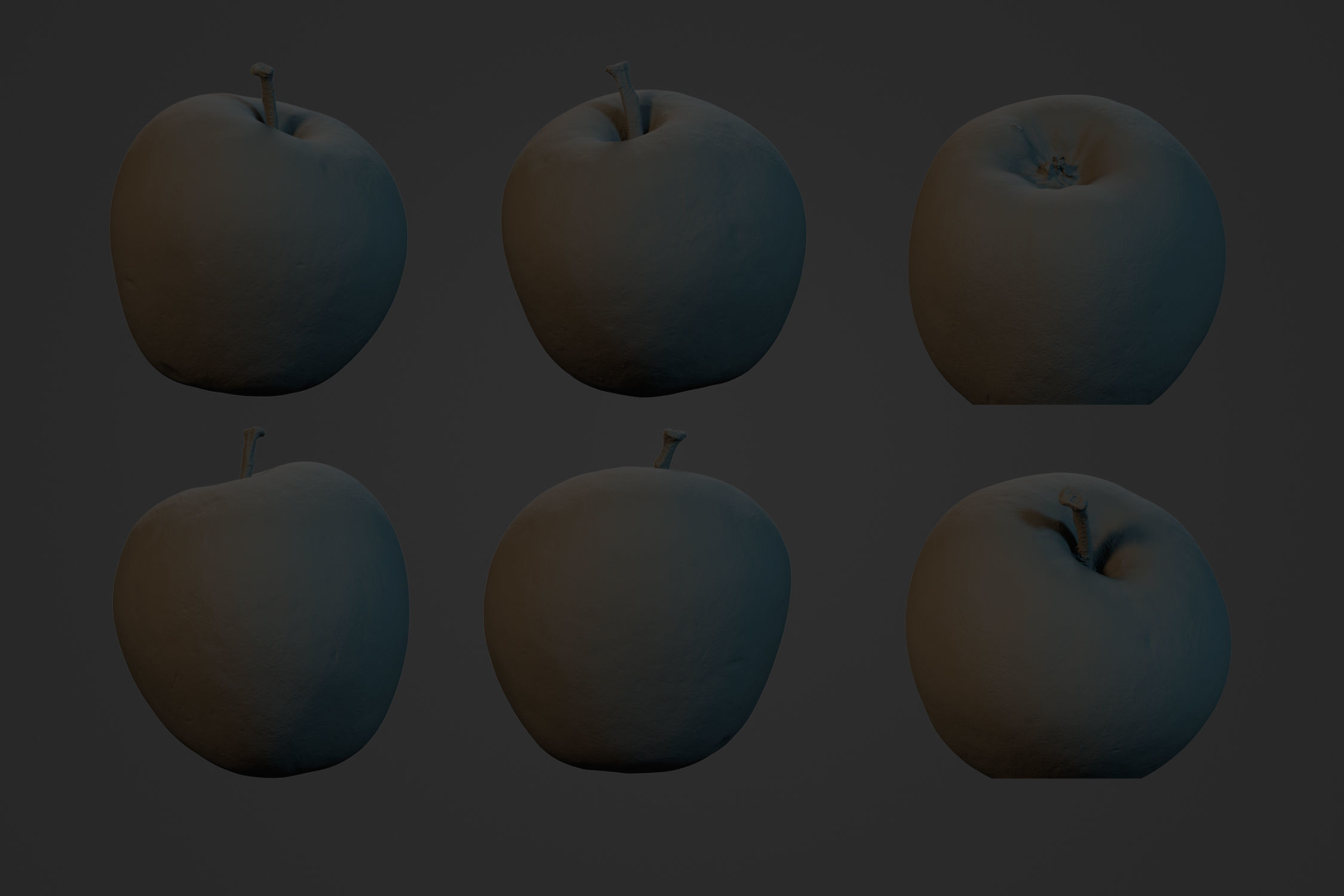 Apple 3 - 3D Scan 3D model_3