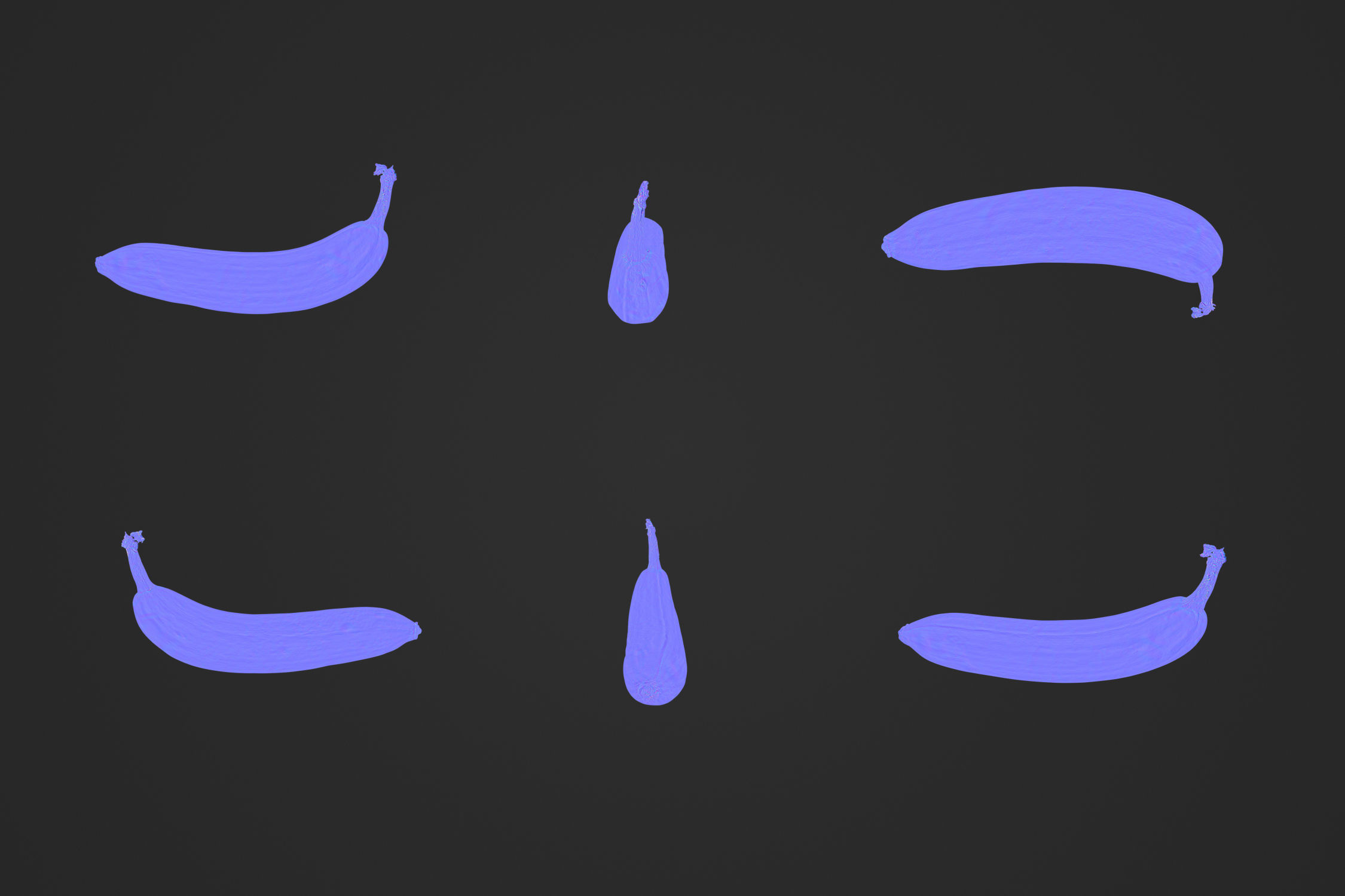 Banana 1 - 3D Scan 3D model_2