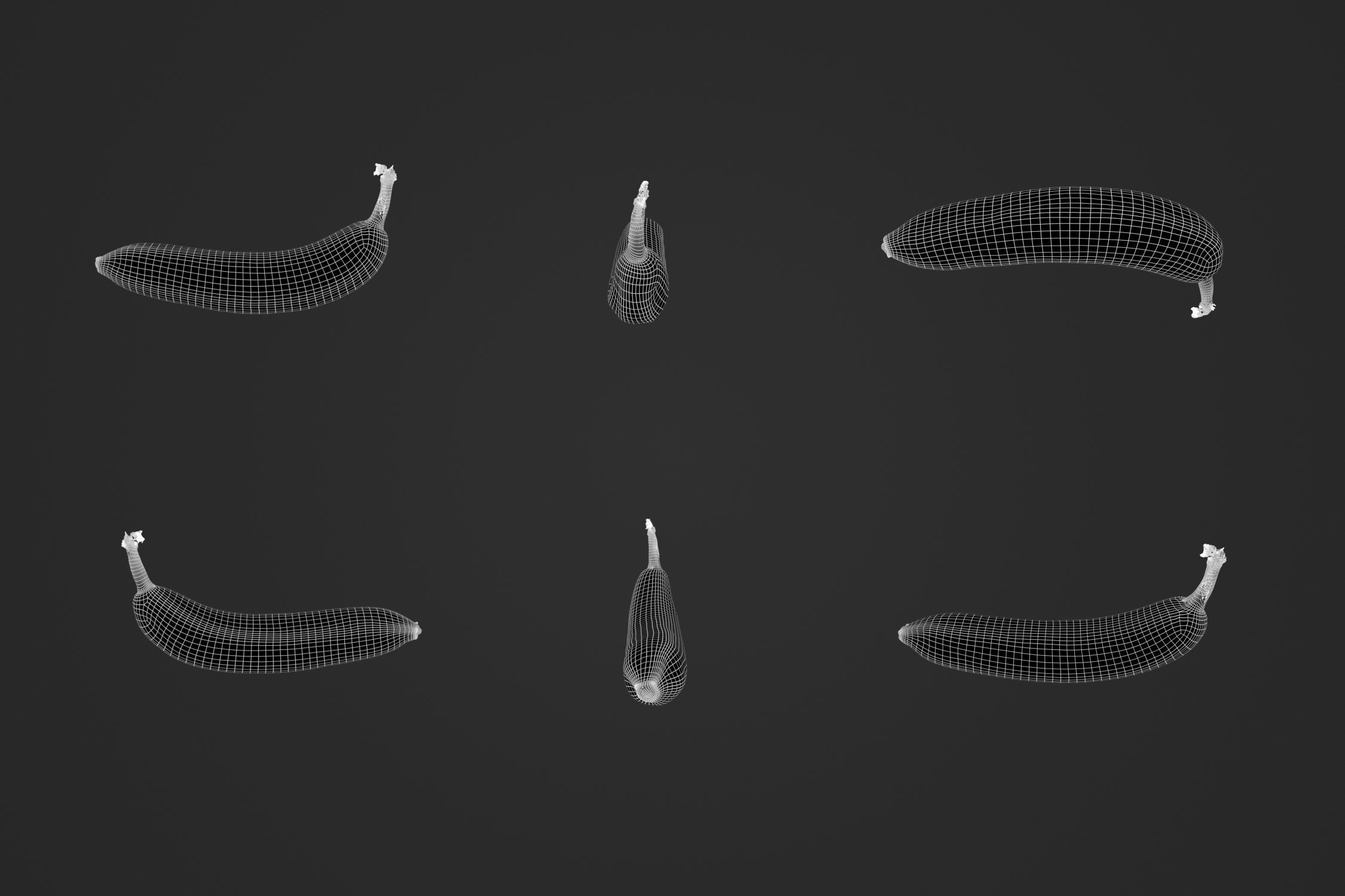 Banana 1 - 3D Scan 3D model_4