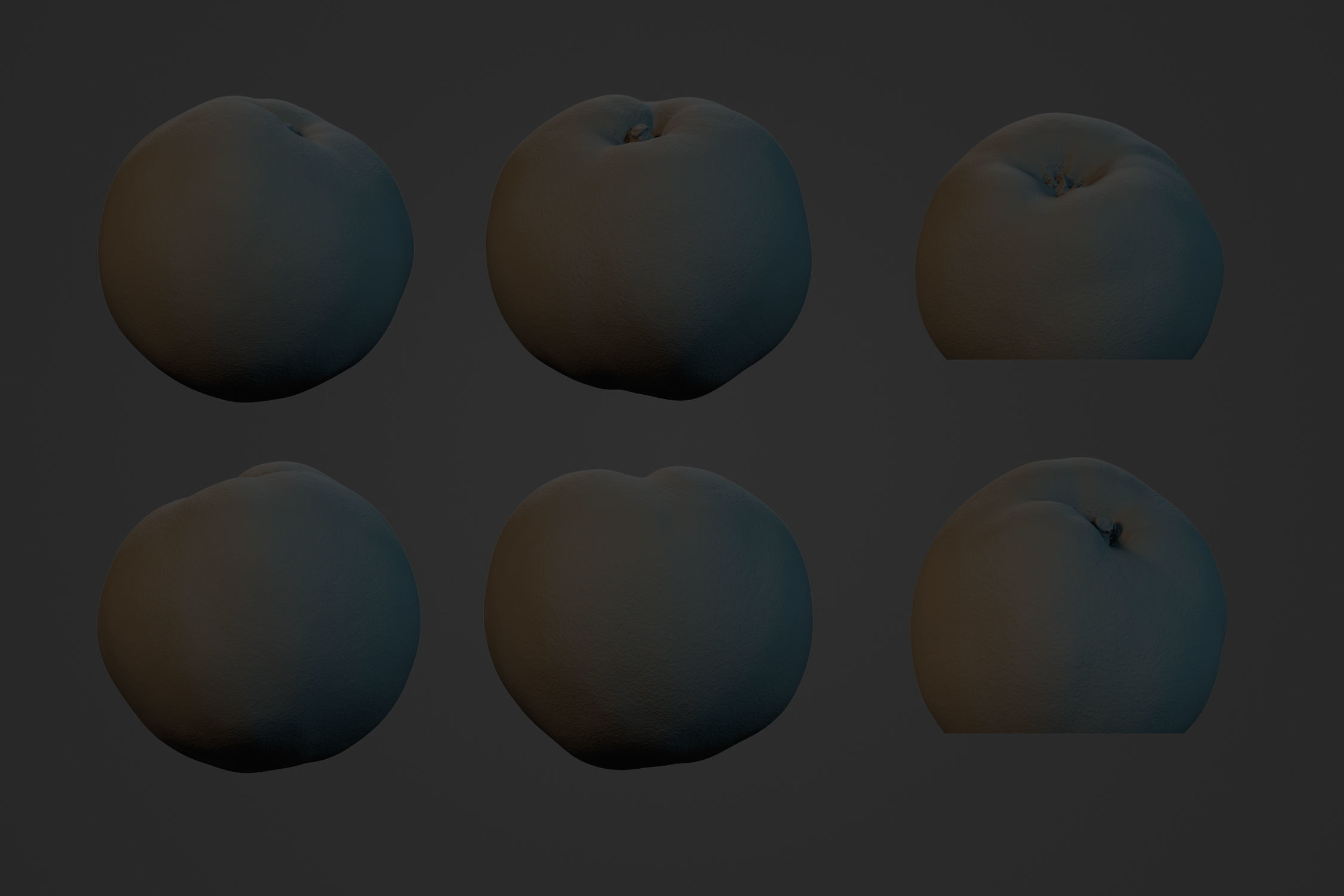 Chinese Pear 1 - 3D Scan 3D model_3