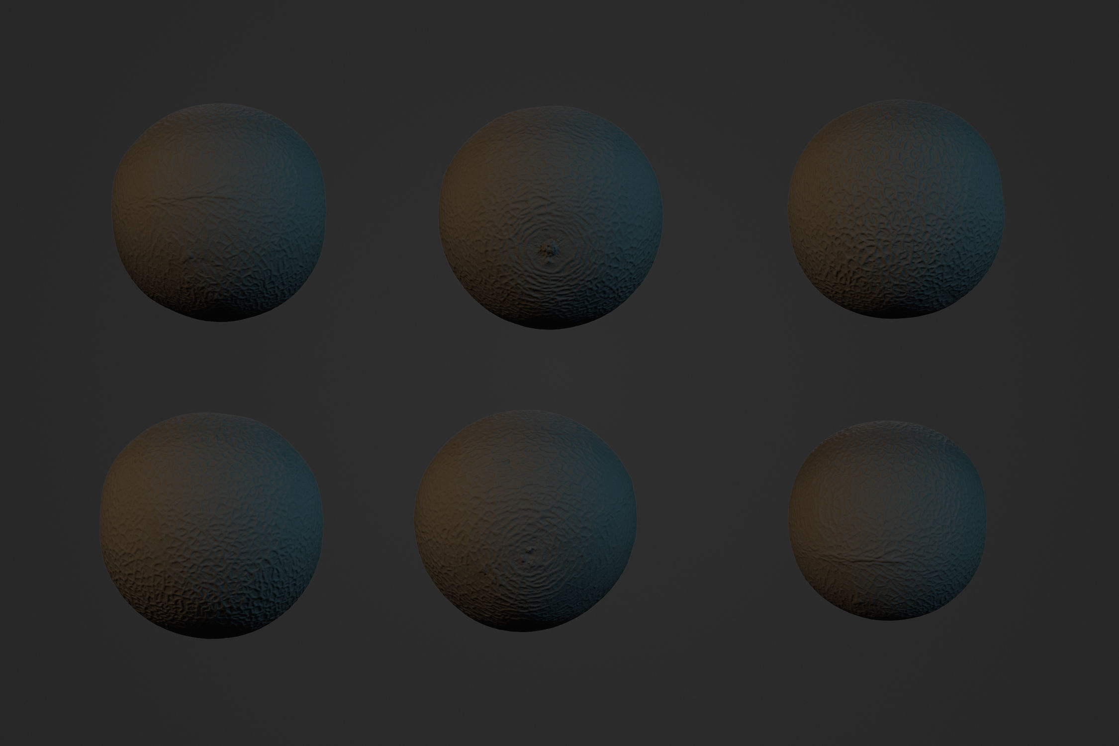 Galia Melon 1 - 3D Scan 3D model_3