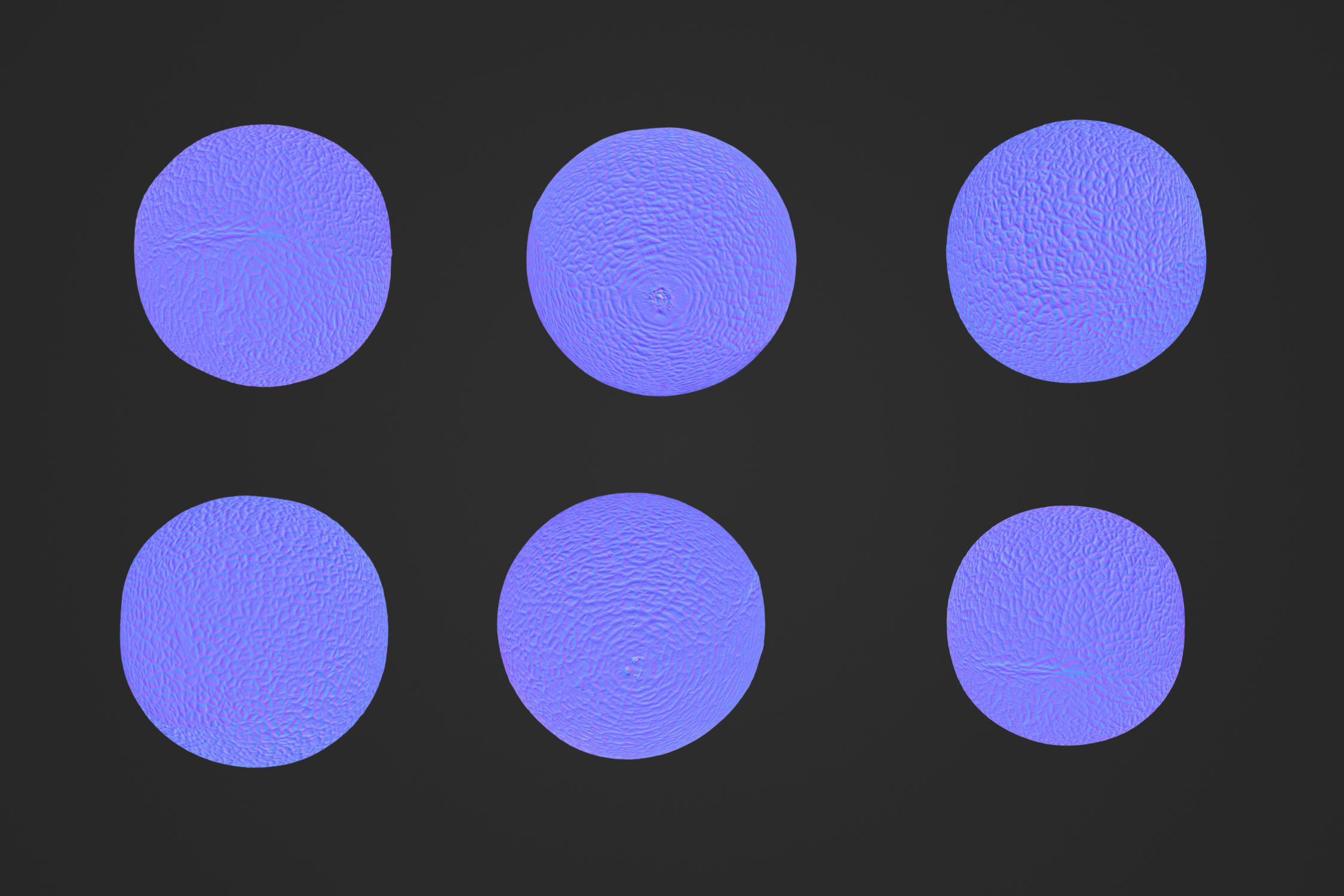 Galia Melon 1 - 3D Scan 3D model_2