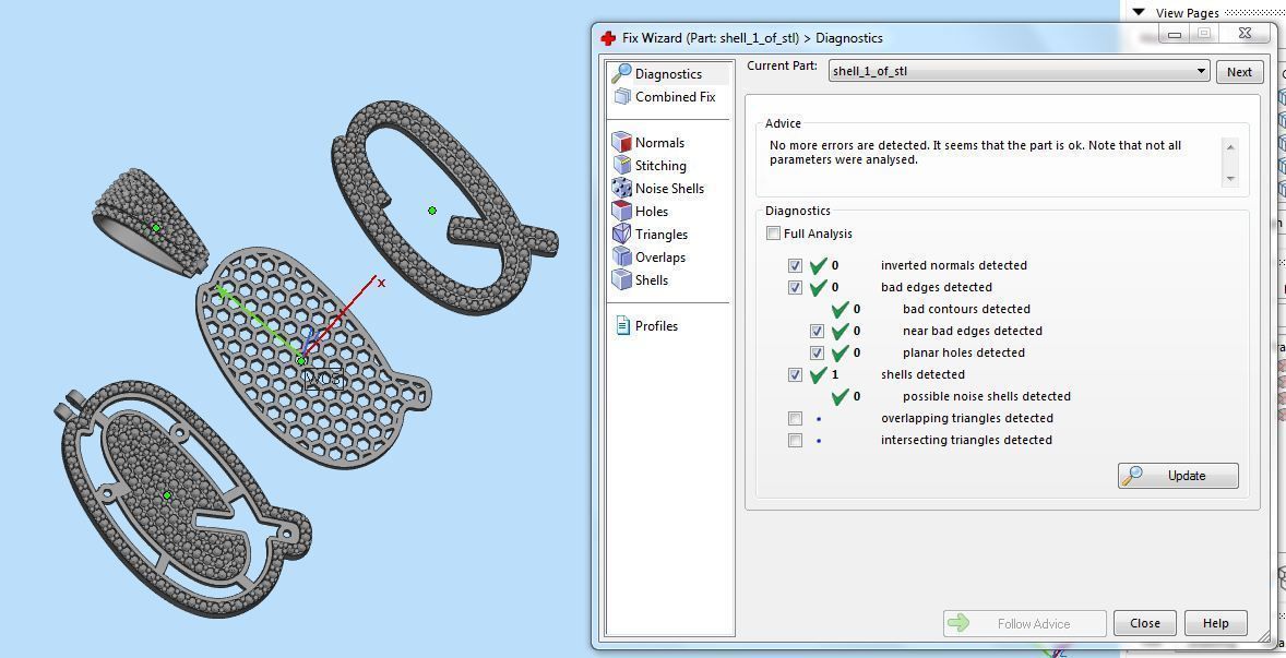 CURVED LETTER Q 3D print model_10