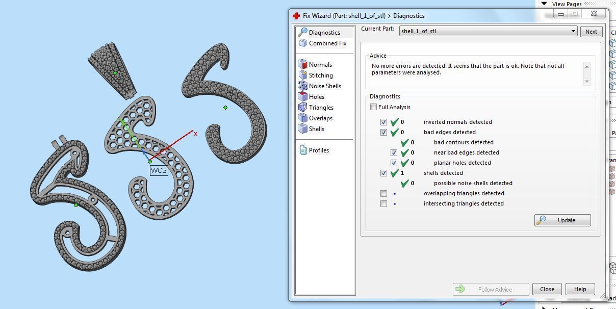 CURVED LETTER S 3D print model_10