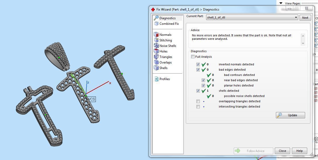 CURVED LETTER T 3D print model_10