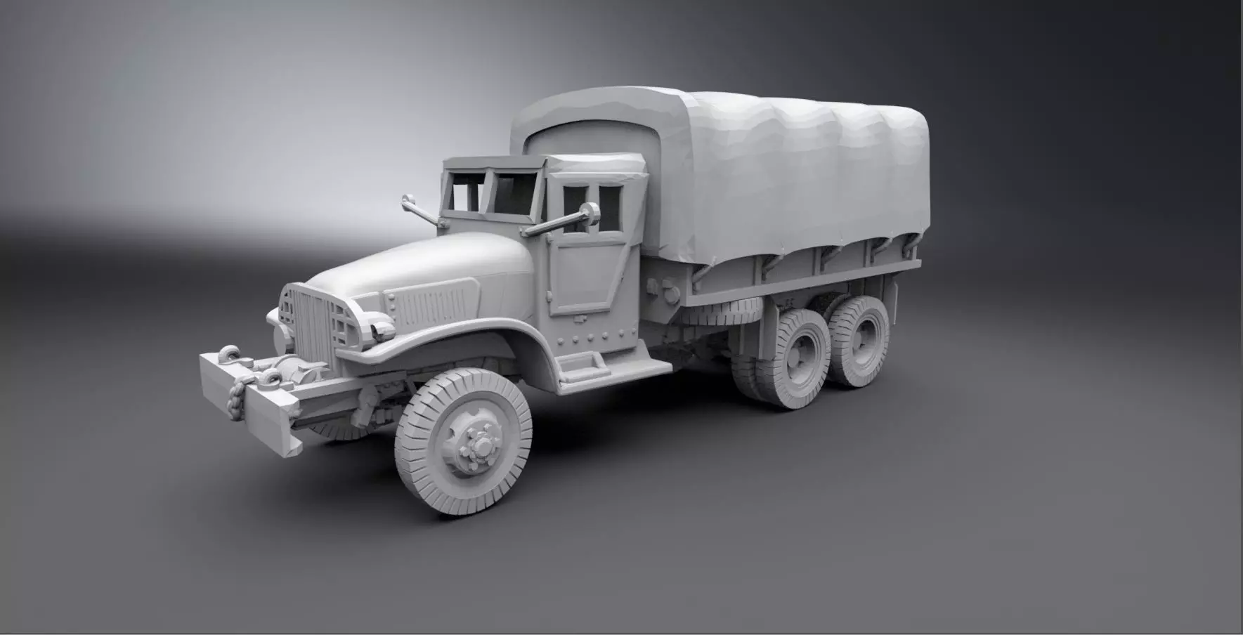 GMC CCKW mini scale 3D print model