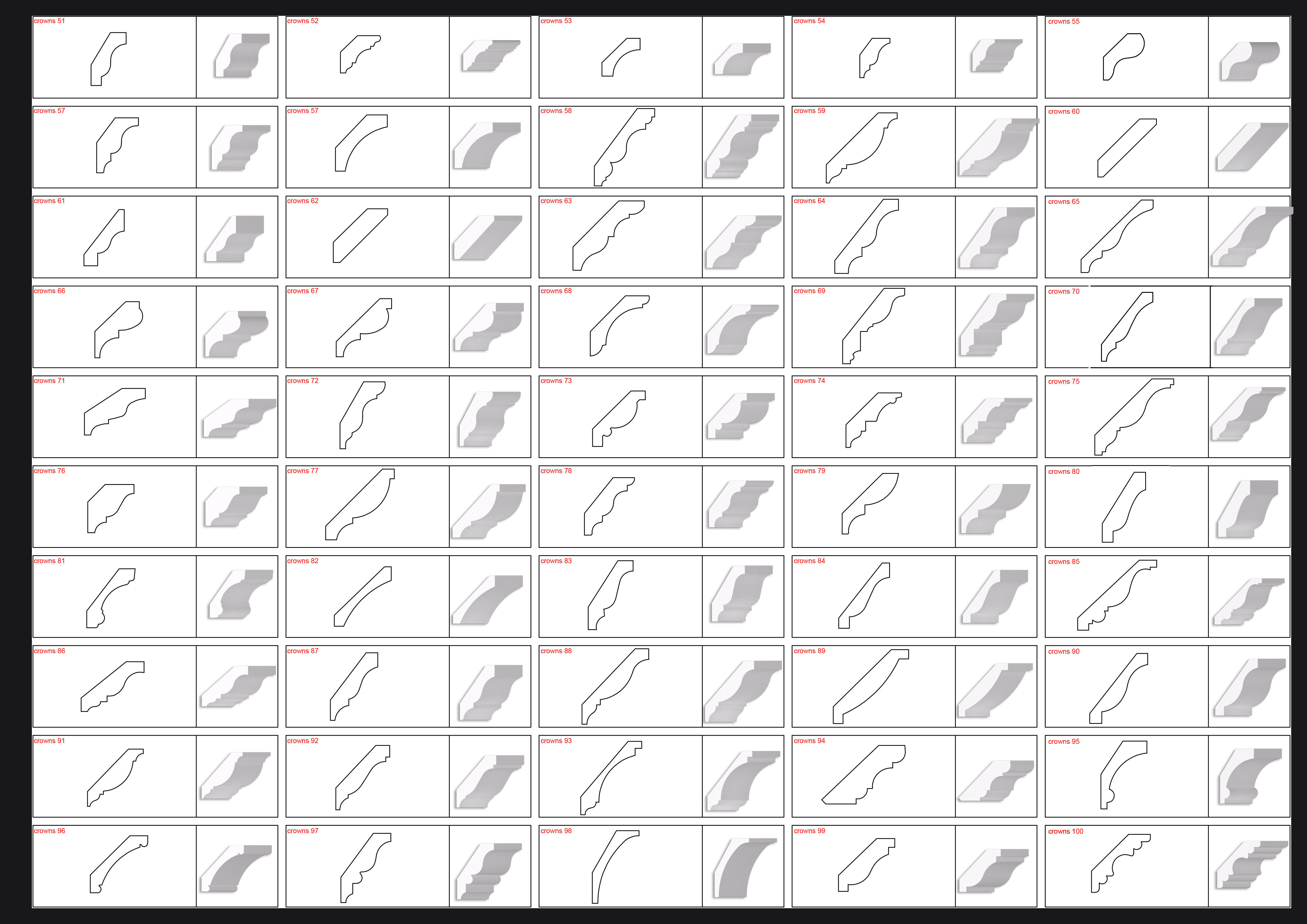 1115 Molding Profile 3D model_16