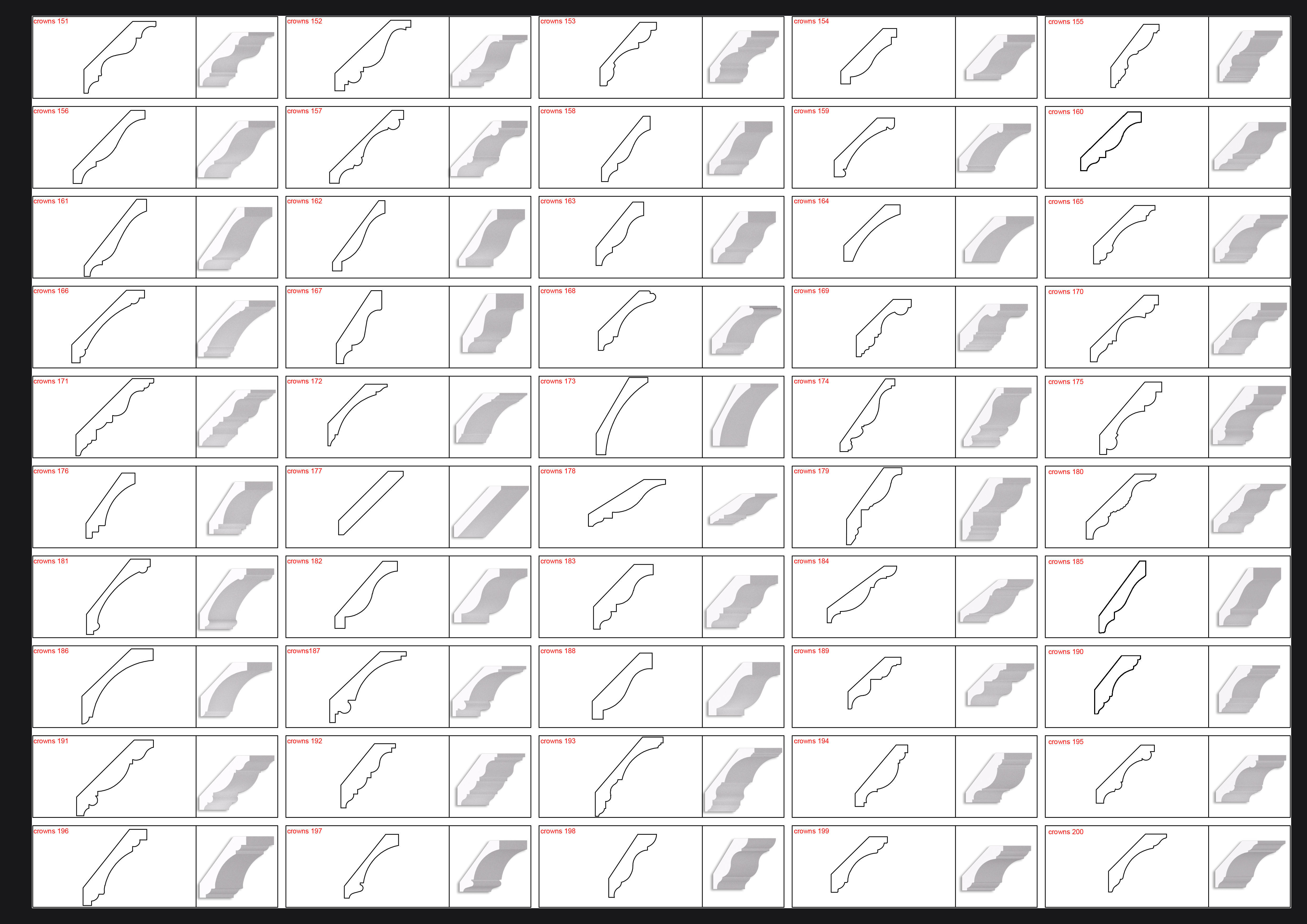 1115 Molding Profile 3D model_13