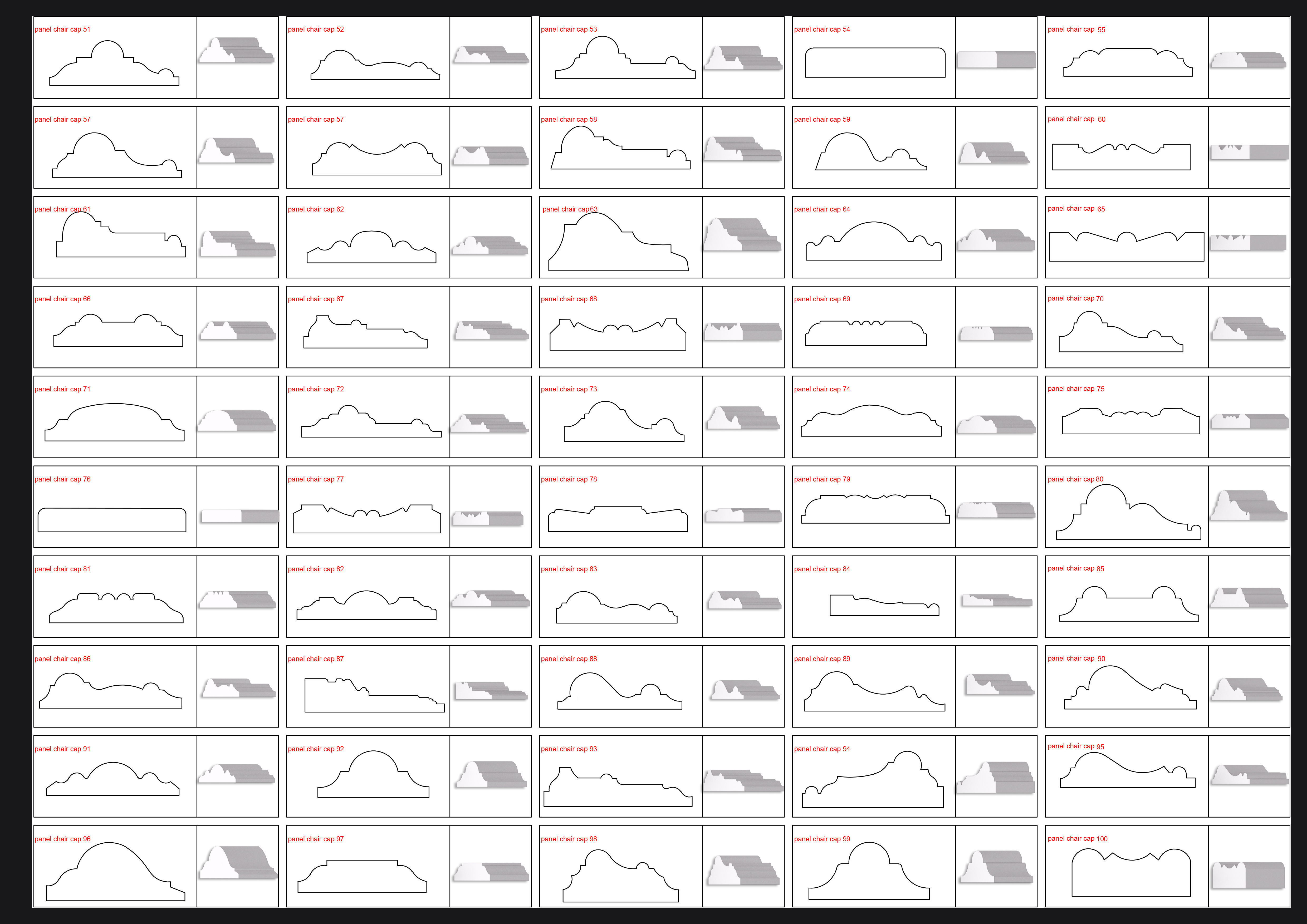 1115 Molding Profile 3D model_10