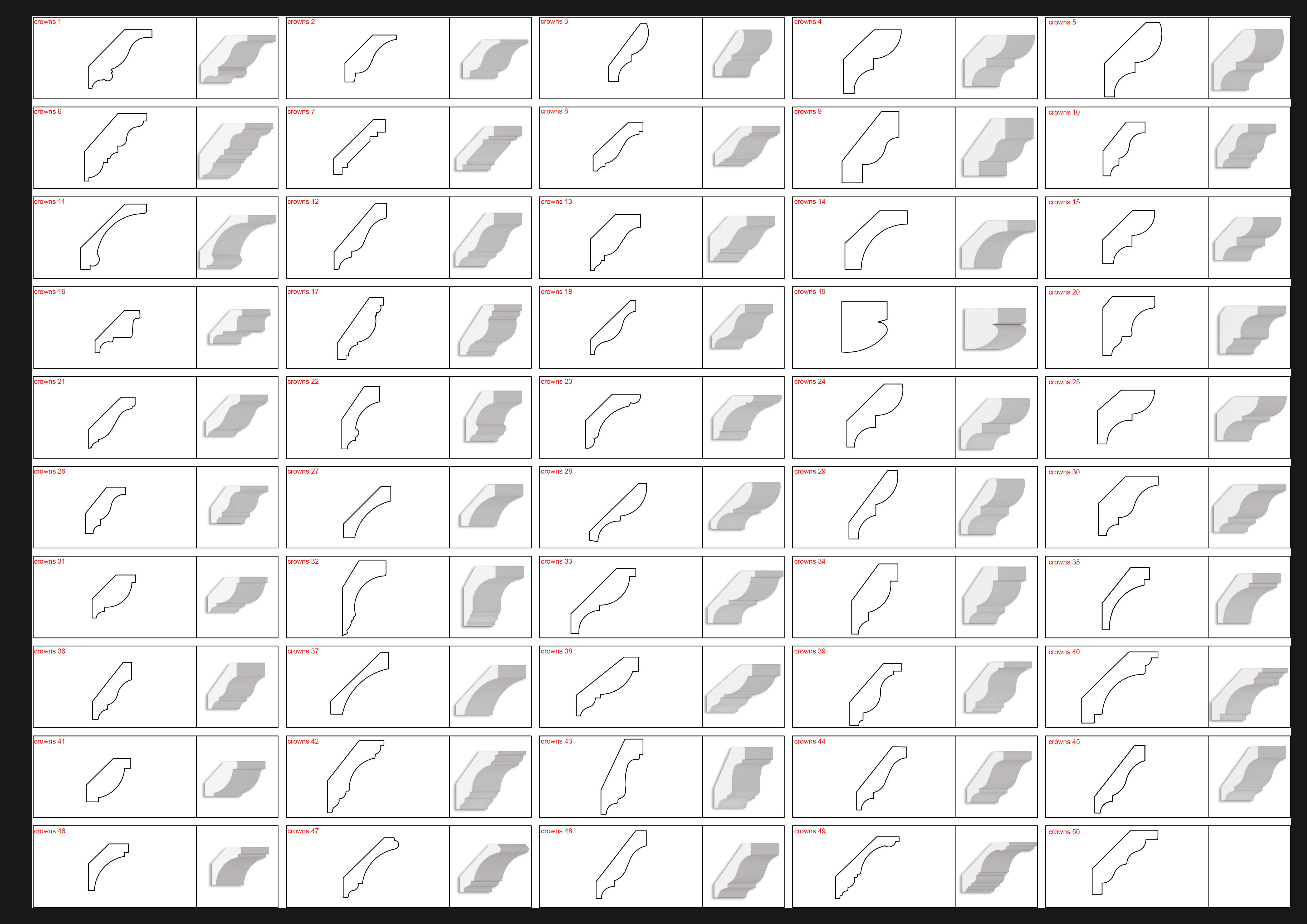 1115 Molding Profile 3D model_11