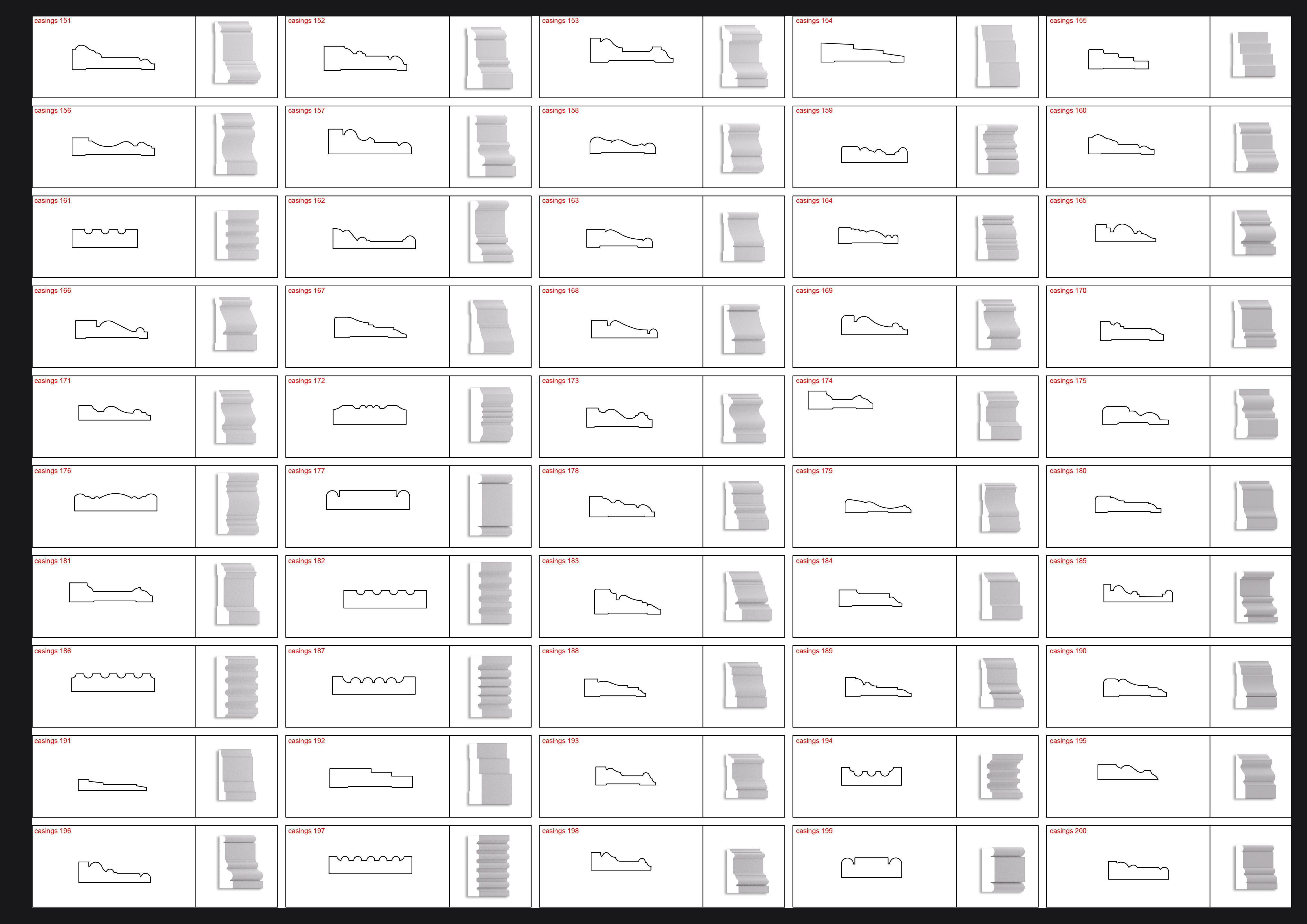 1115 Molding Profile 3D model_2