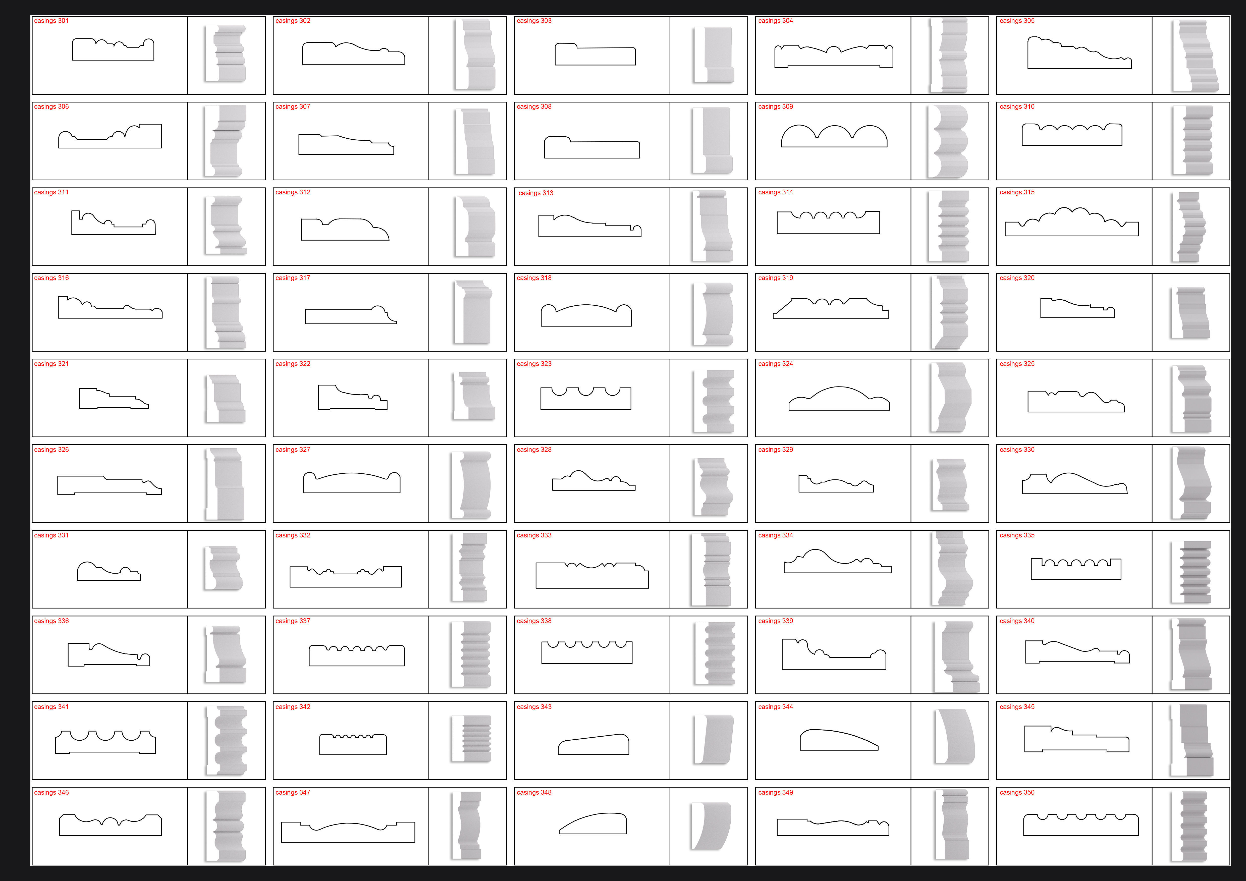 1115 Molding Profile 3D model_5