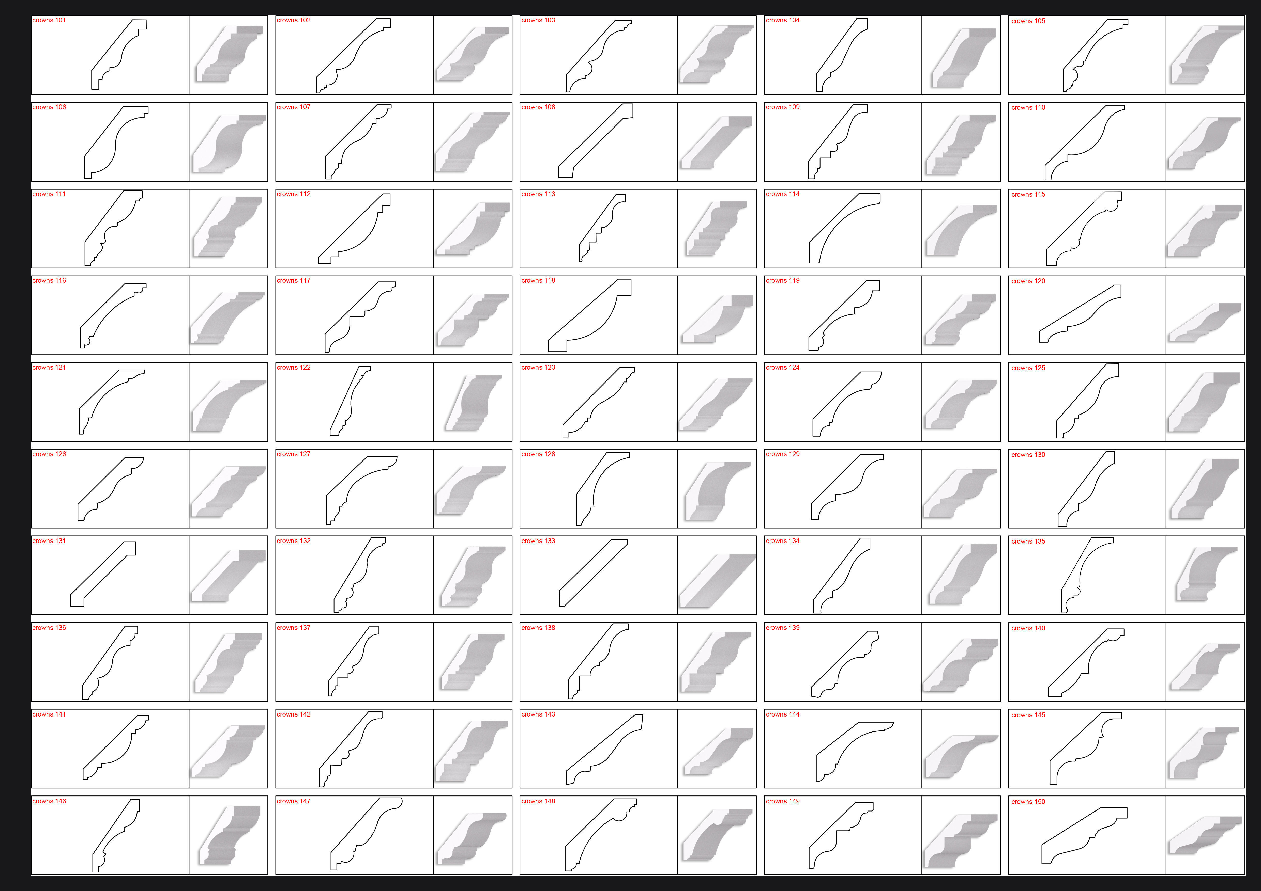 1115 Molding Profile 3D model_12