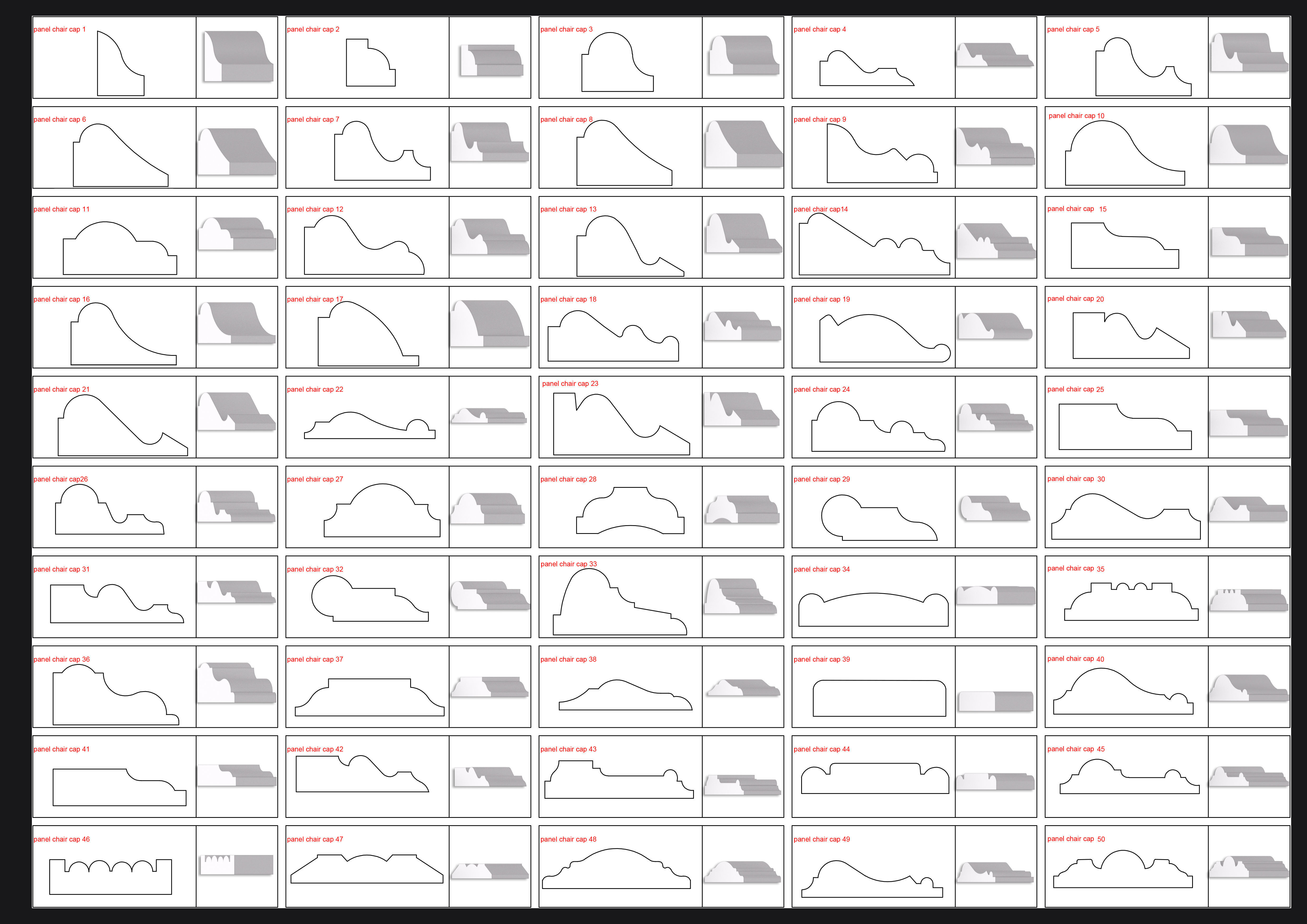 1115 Molding Profile 3D model_7