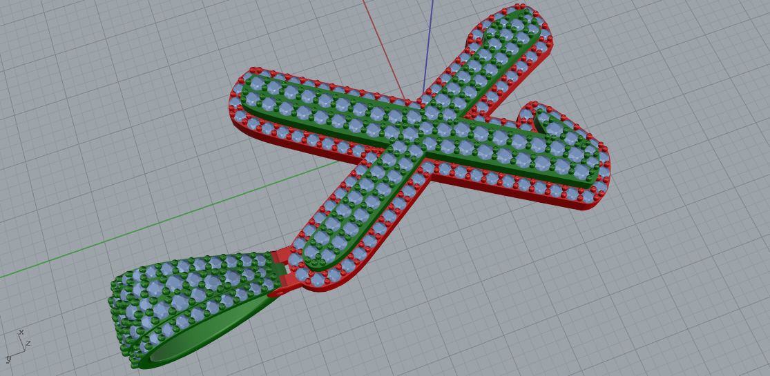 CURVED LETTER X 3D print model_4