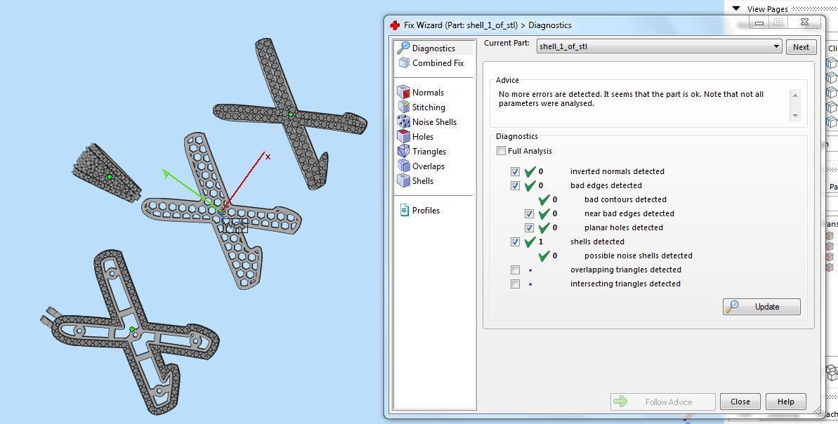 CURVED LETTER X 3D print model_10