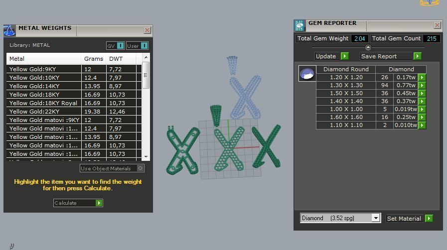 CURVED LETTER X 3D print model_2