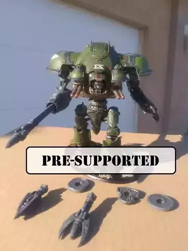 SUTURUS PATTERN LANCE FOR QUESTING AND DOMINATOR KNIGHTS 3D print model