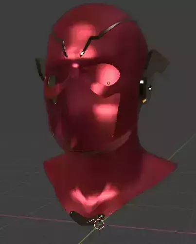The Flash inspired cowl 3D print model