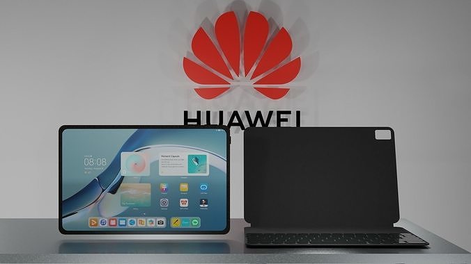 3D Model of Huawei s Matepad 12 6 tablet Low-poly 3D model