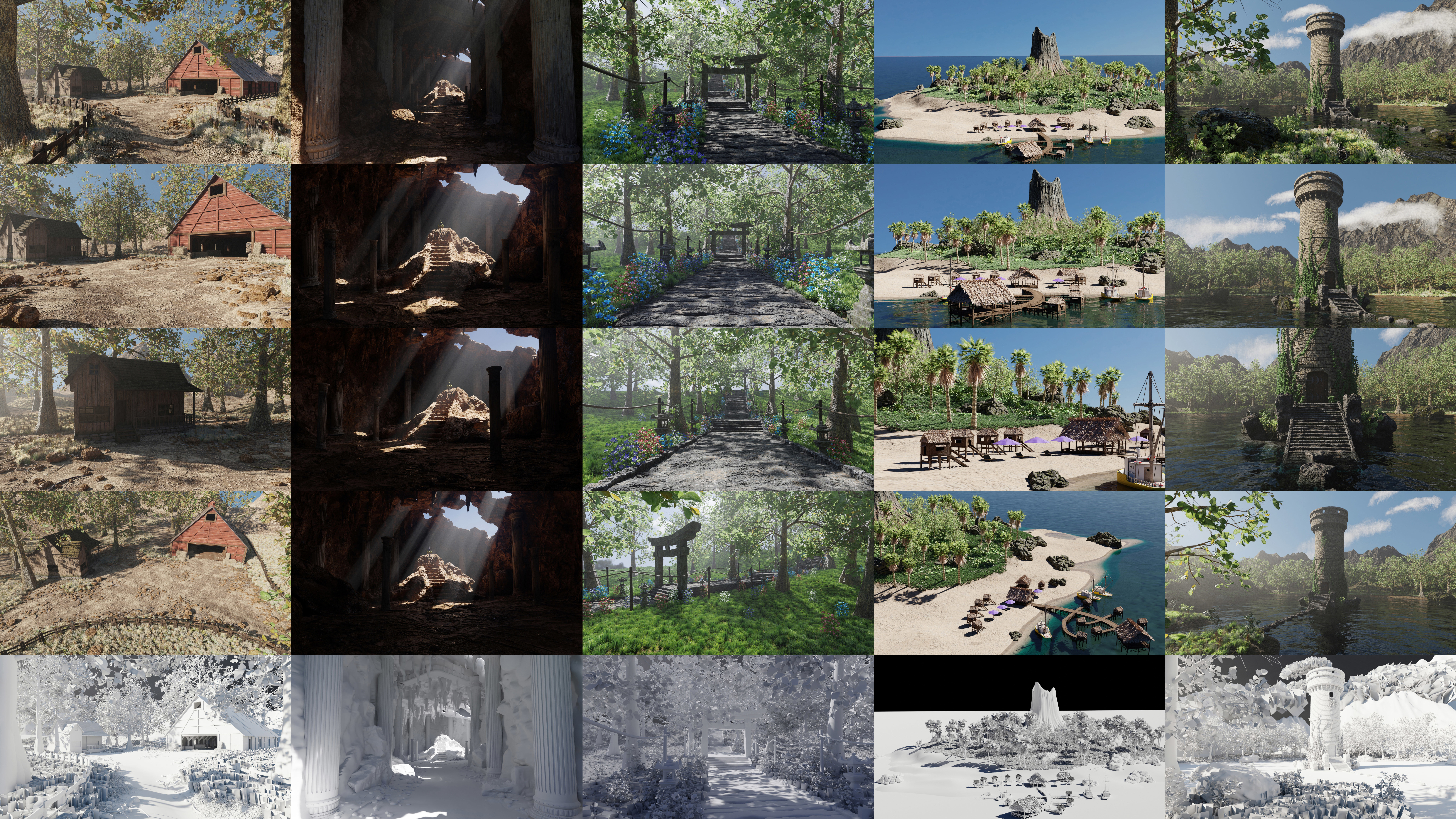 Exterior Landscape Pack Collection _0